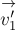 \stackrel{\rightarrow}{v_1'}